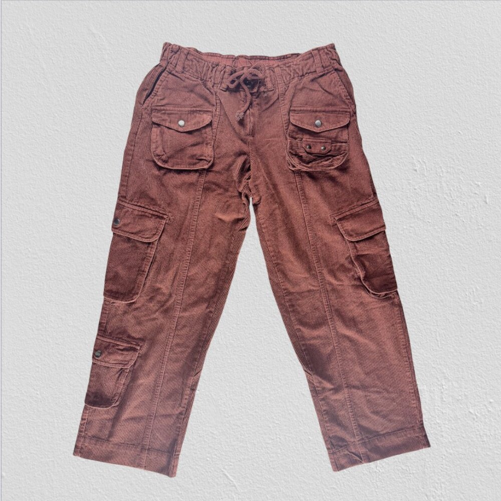 Free People Corduroy Cargo Pants – New With Tags - Picture 2 of 10